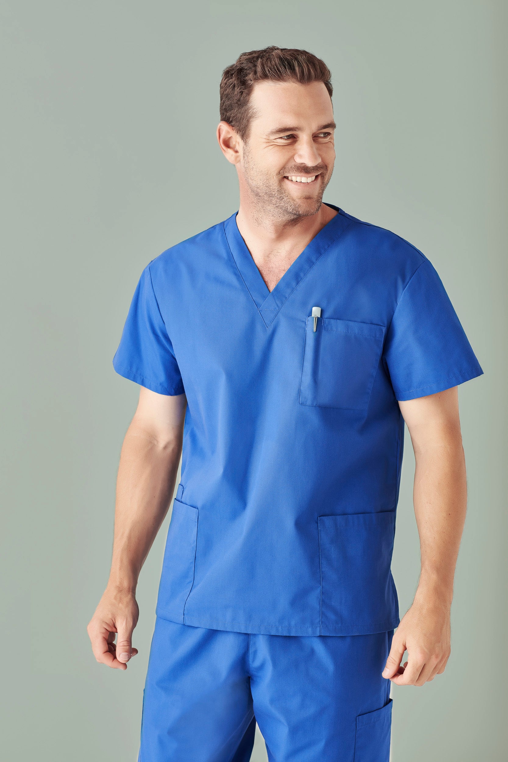 Classic Unisex Scrub Top  H10612