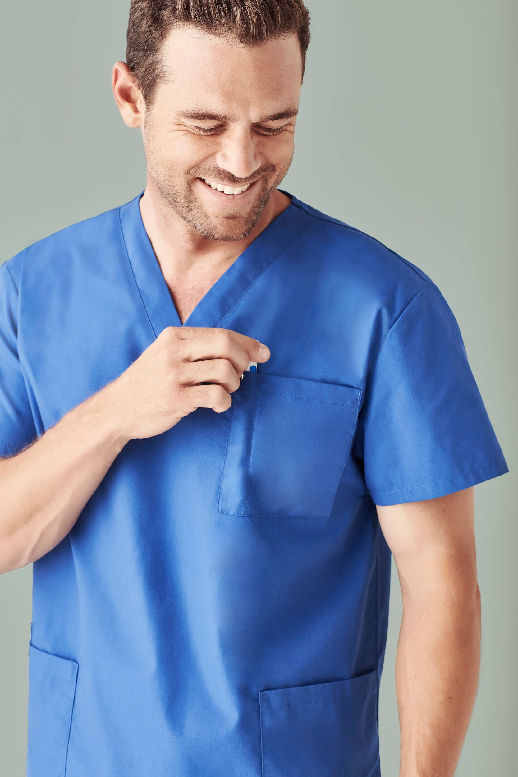 Classic Unisex Scrub Top  H10612