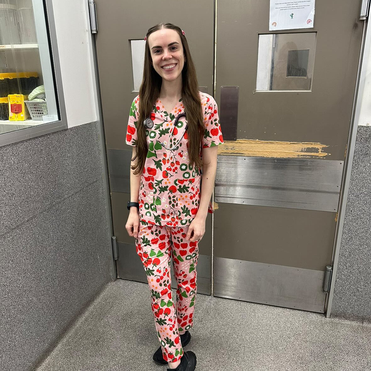 Why wear fun scrubs to work?