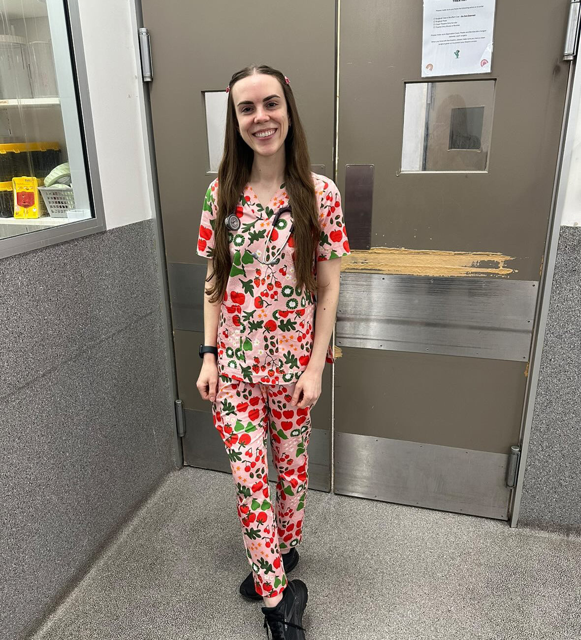 Why wear fun scrubs to work?