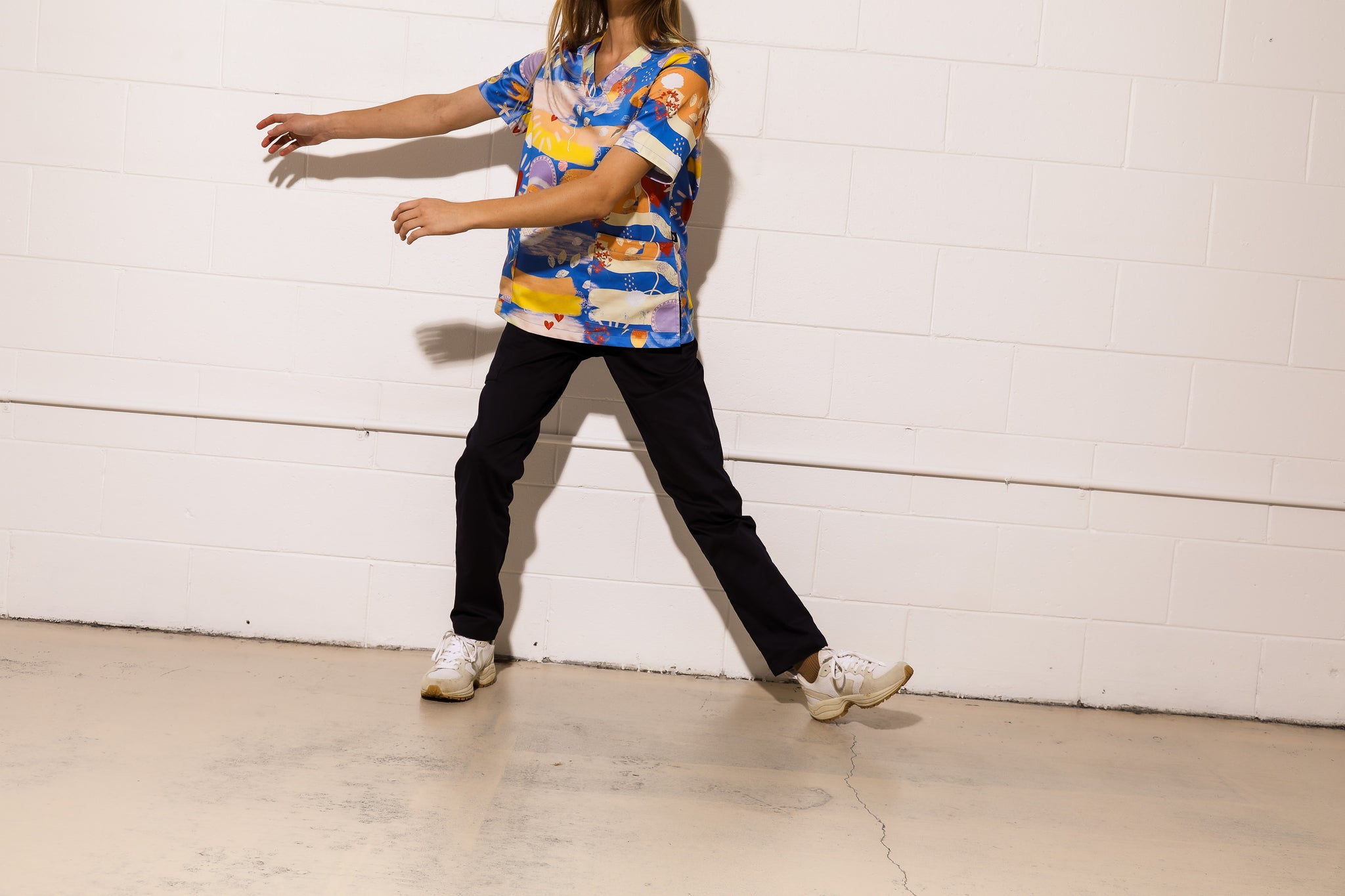 Aussie Printed Scrubs Scrub Turkey