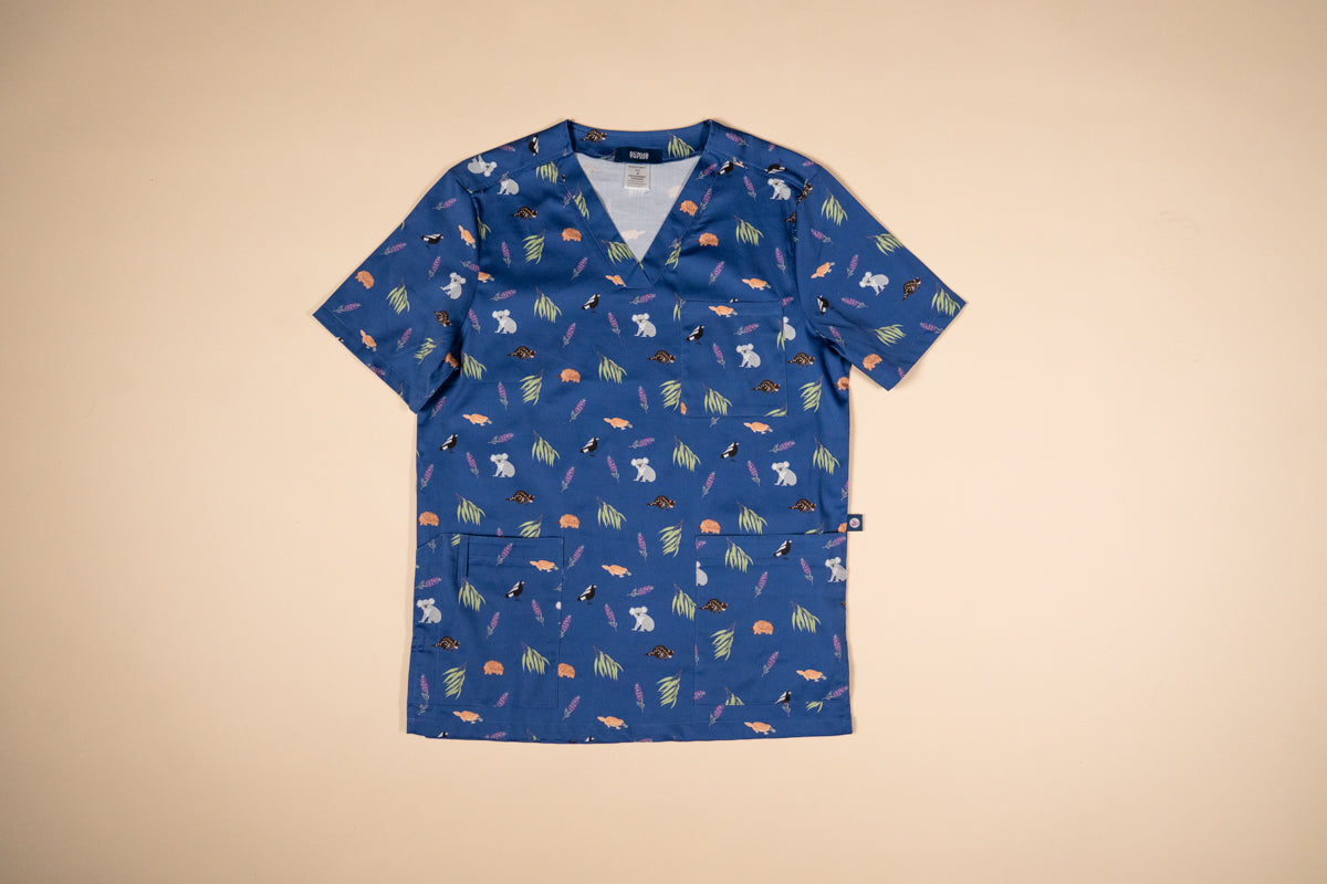 Bush Friends Scrub Cap - Midnight