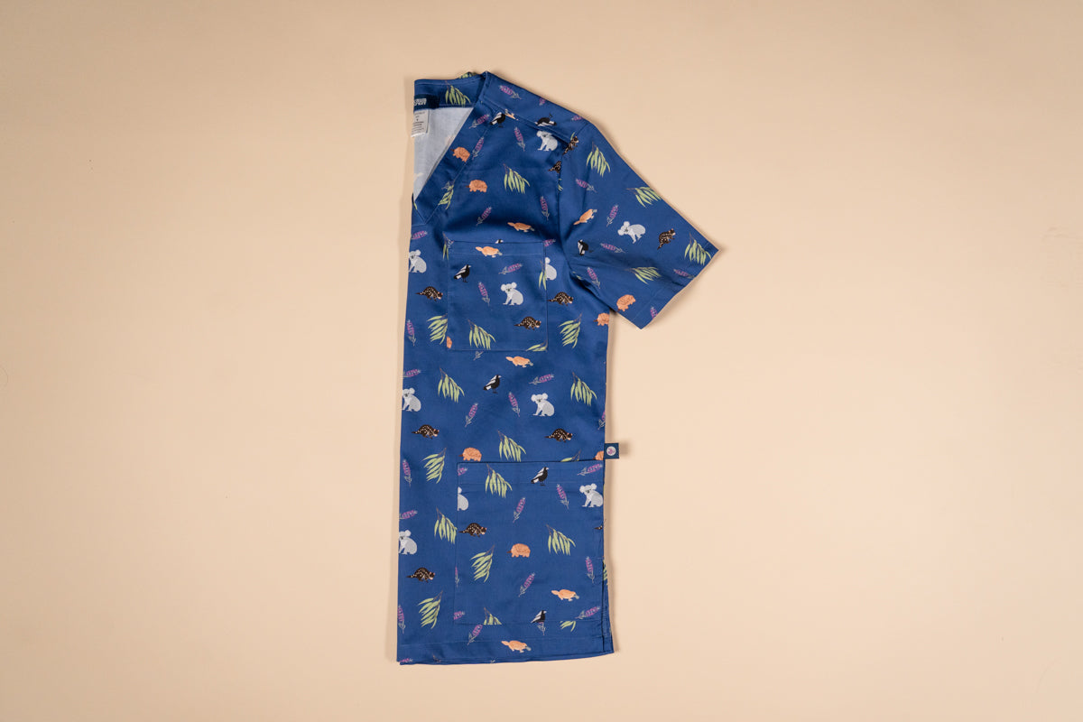 Bush Friends Scrub Cap - Midnight