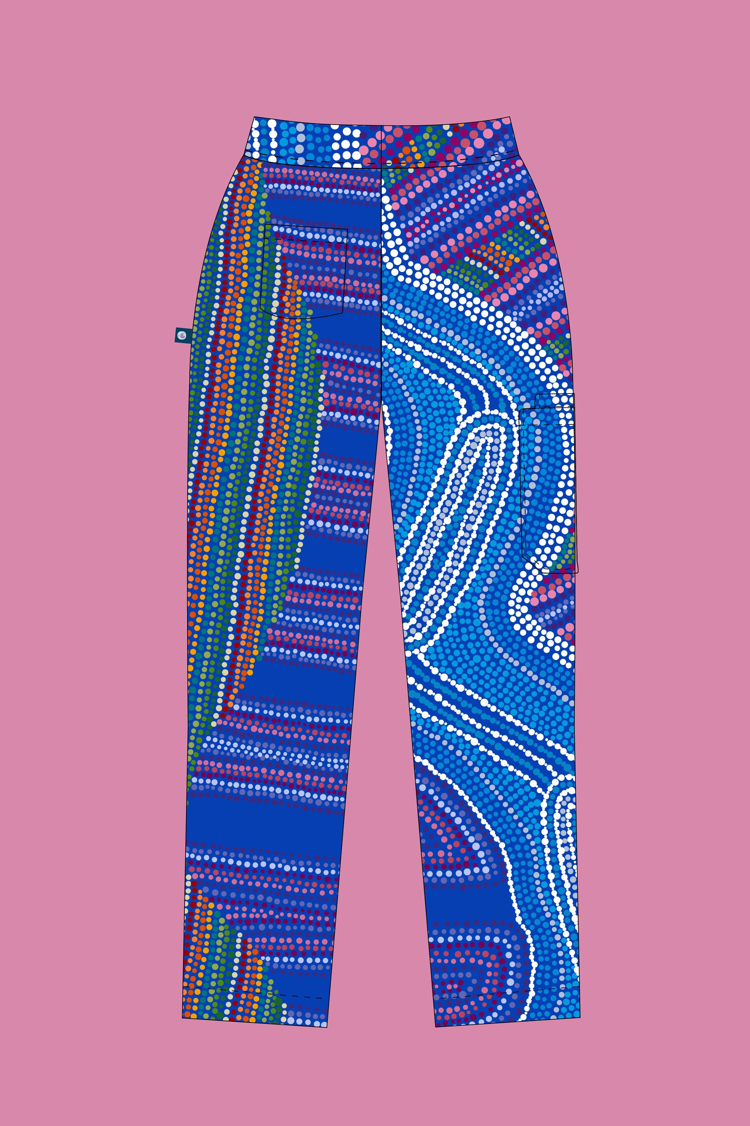 Pre-Order Birthing Site - Women's Premium Printed Scrub Pants
