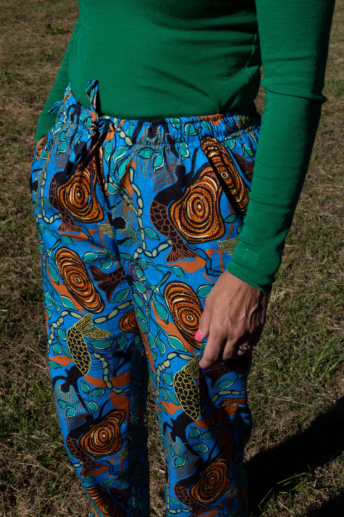 Five Islands - Unisex Printed Scrub Pants