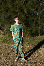 Birthing Grounds - Unisex Printed Scrub Pants