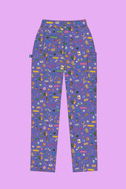 Dietitian - Womens Printed Scrub Pants