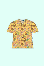 Pre-Order Easter Egg Hunt - Women's Premium Printed Scrub Top