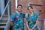 Daintree - Women's Printed Scrub Top