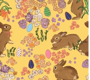 Pre-Order Easter Egg Hunt - Women's Premium Printed Scrub Pants