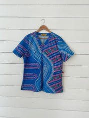 Pre-Order Birthing Site - Women's Premium Printed Scrub Top