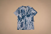 Ocean Scribbles  - Unisex Printed Scrub Top
