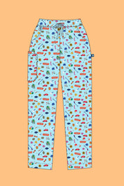 Pre Order Occupational Therapist - Womens Printed Scrub Pants