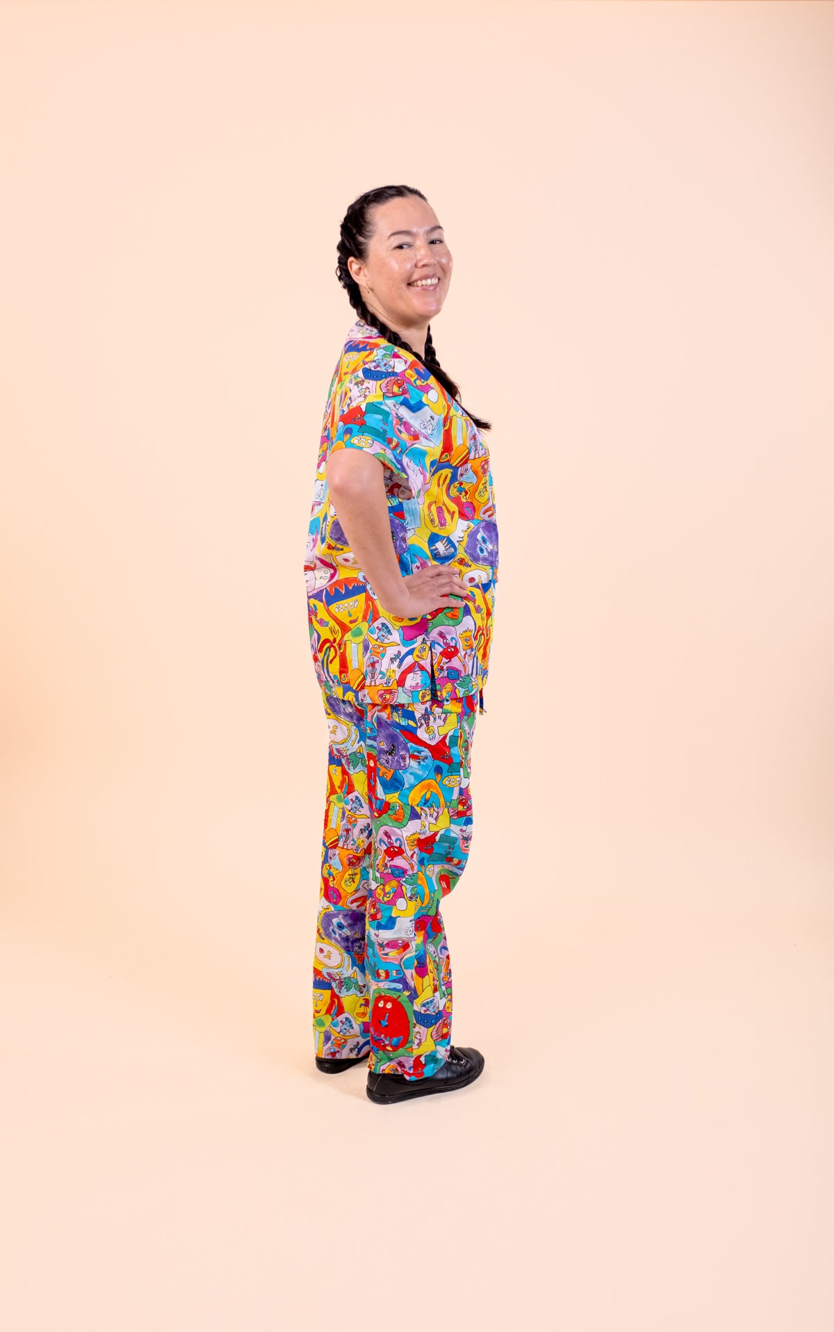 monsters inc scrub top Monster Mash