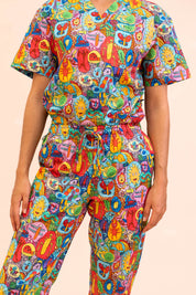 Pre-Order Ollie's Bugs - Unisex Printed Scrub Pants