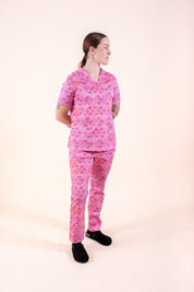 Midwifery - Womens Printed Scrub Pants