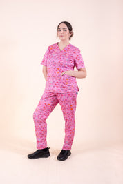 Midwifery - Womens Printed Scrub Pants