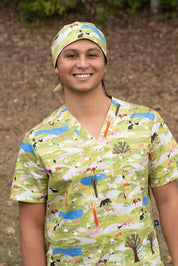 Animal Farm - Printed Scrub Cap