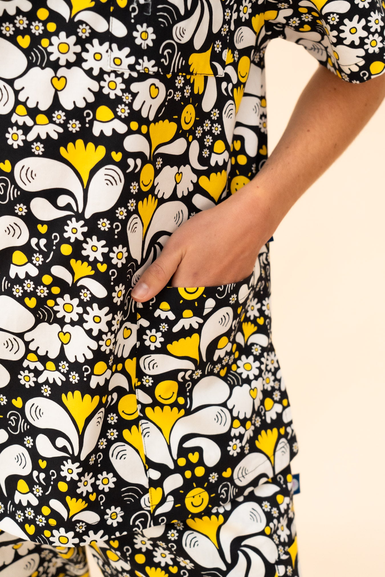 Pre-Order RU OK?– Unisex Printed Scrub Top