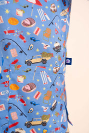 Chrissy Day – Unisex Printed Scrub Top