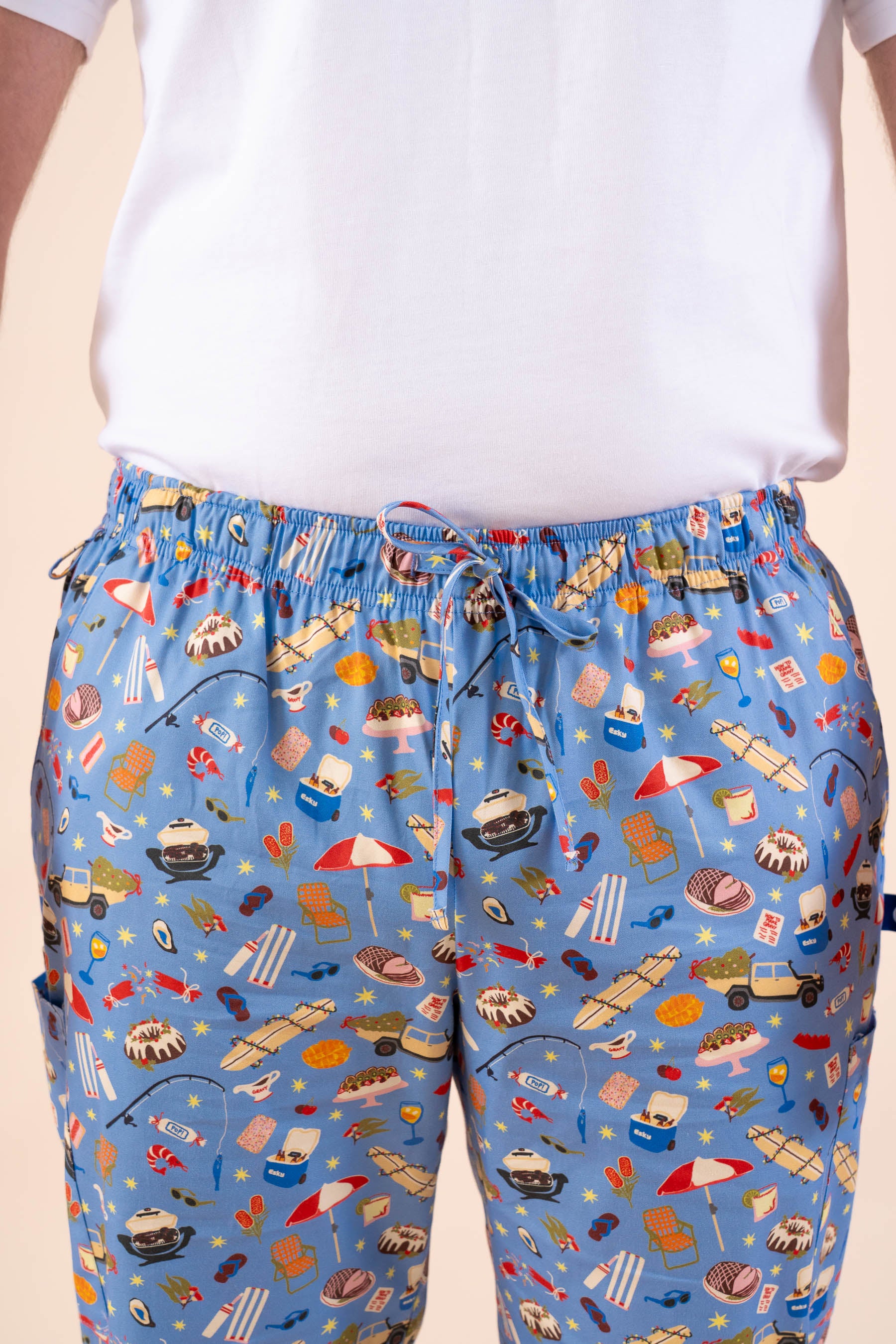 Chrissy Day – Unisex Printed Scrub Pants
