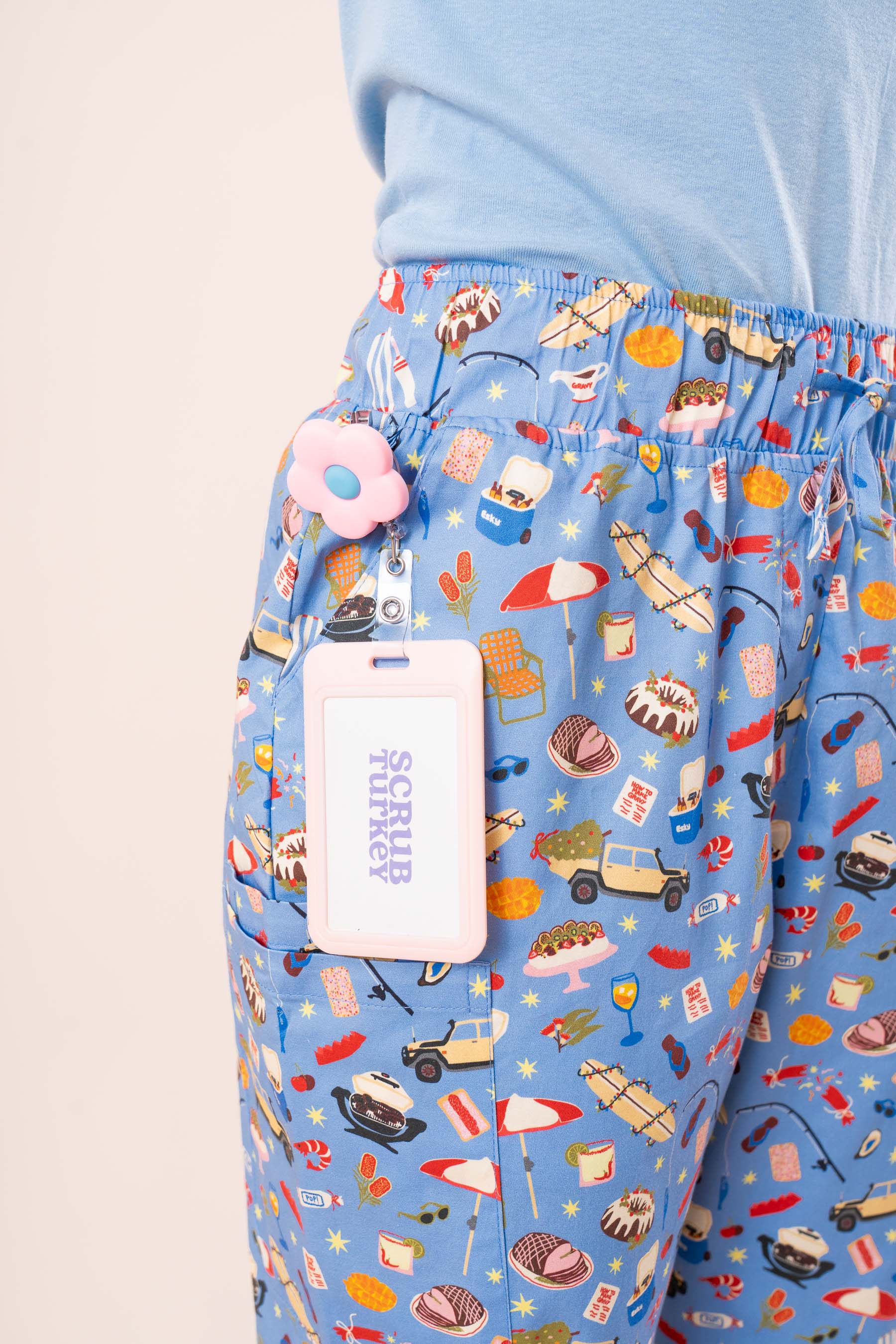 Chrissy Day - Women's Premium Printed Scrub Pants