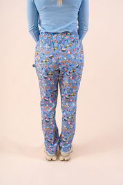 Chrissy Day - Women's Premium Printed Scrub Pants