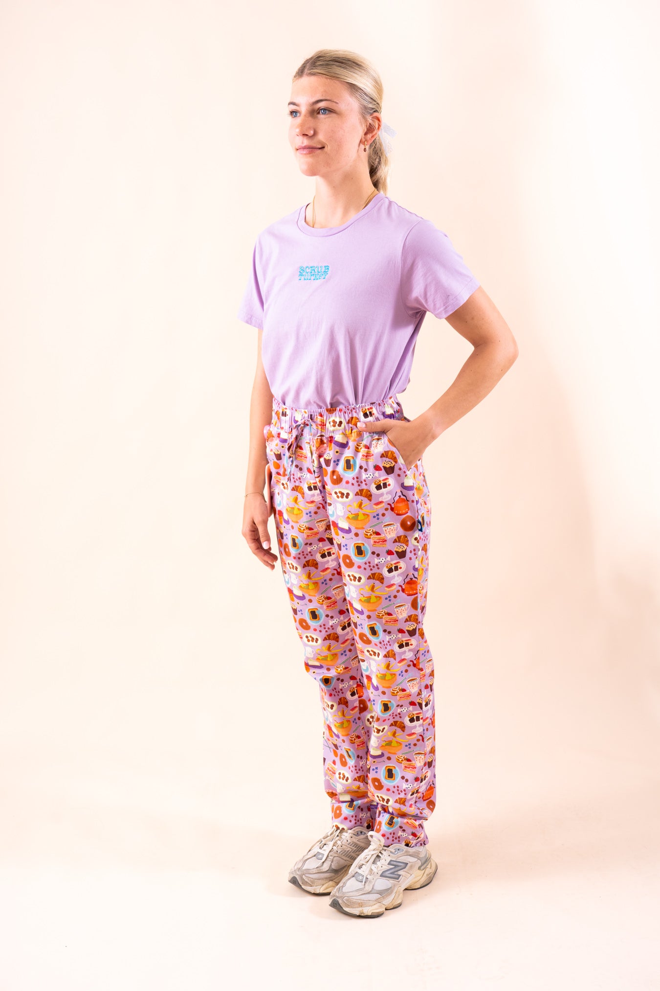 Sweet Treats - Women's Premium Printed Scrub Pants