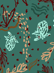 Out Bush - Unisex Printed Scrub Top (PRE-ORDER)