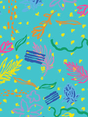 Rock Pool - Unisex Printed Scrub Pants (PRE-ORDER)