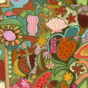 Tropical Splendour – Unisex Printed Scrub Pants