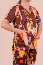 Picnic - Women's Printed Women's Scrub Top