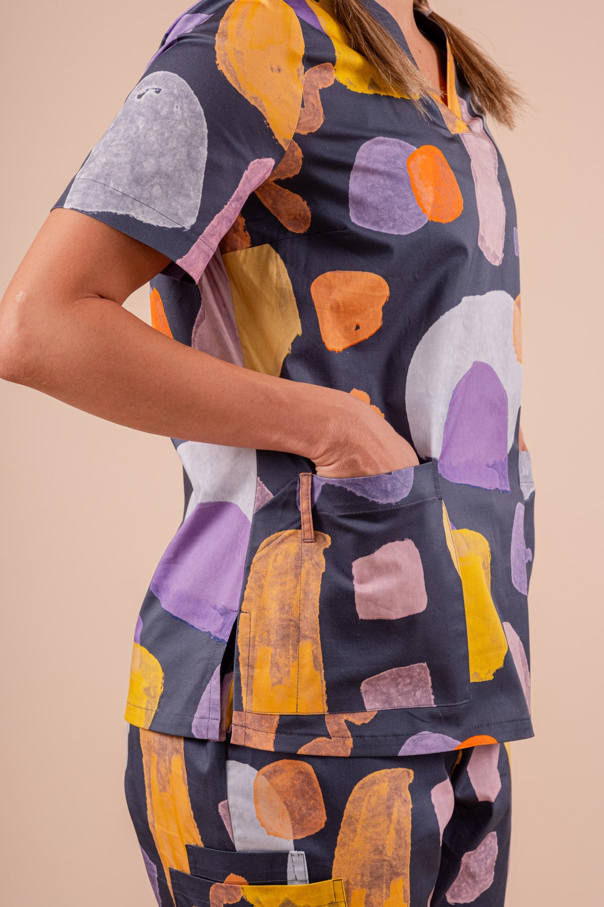 Landscape - Women's Printed Women's Scrub Top