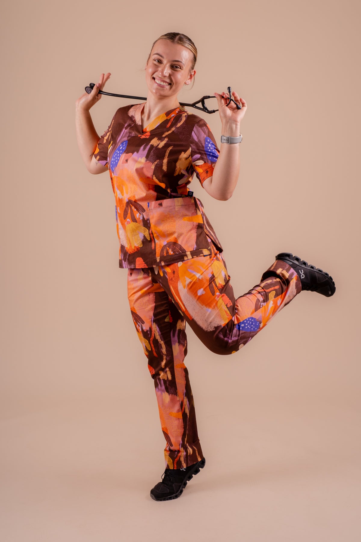 Picnic - Women's Printed Women's Scrub Pants