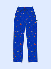 Summer Swims - Unisex Printed Scrub Pants
