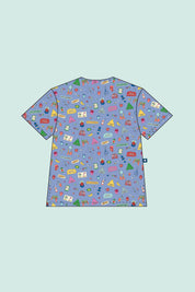 Speech Pathology  – Unisex Printed Scrub Top