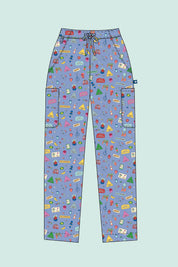 Speech Pathology – Unisex Printed Scrub Pant