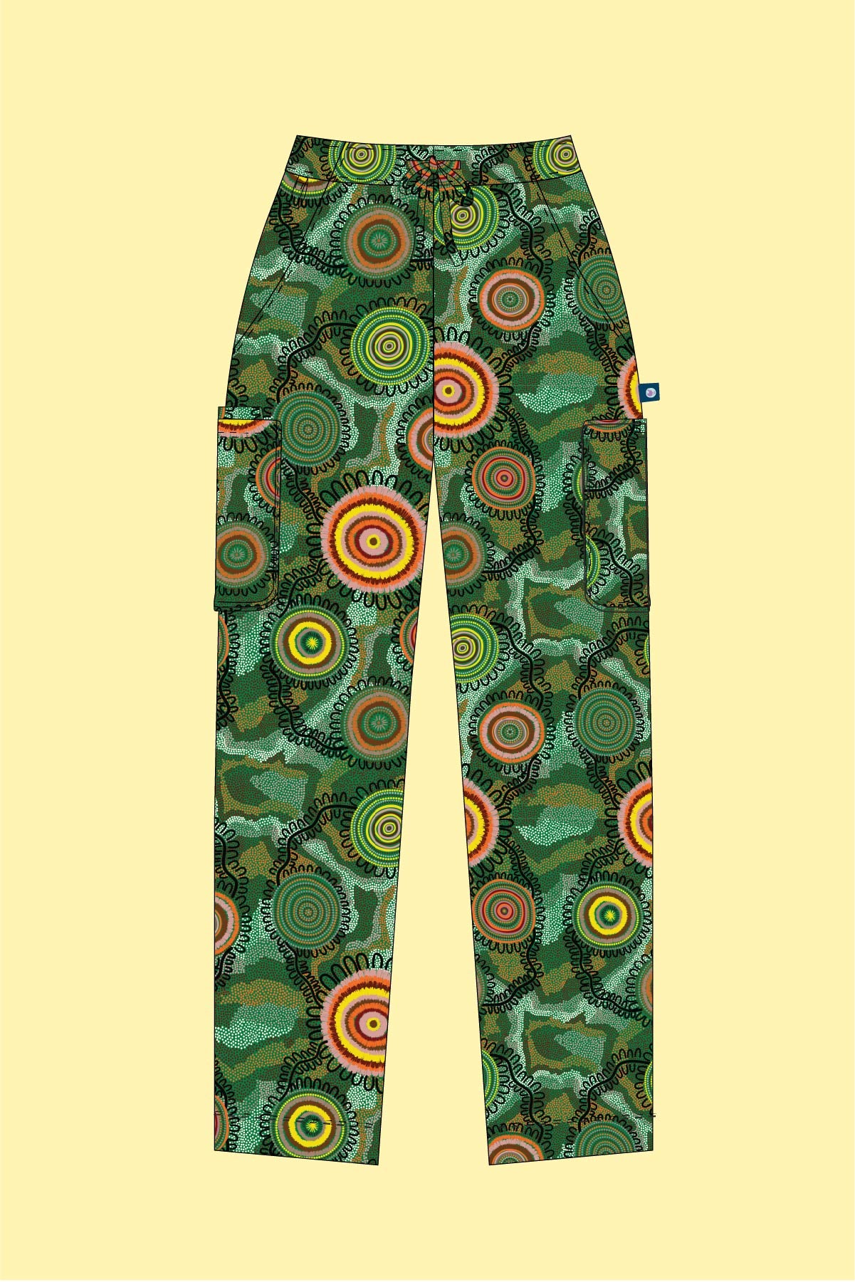 Pre-Order Birthing Grounds - Unisex Printed Scrub Pants
