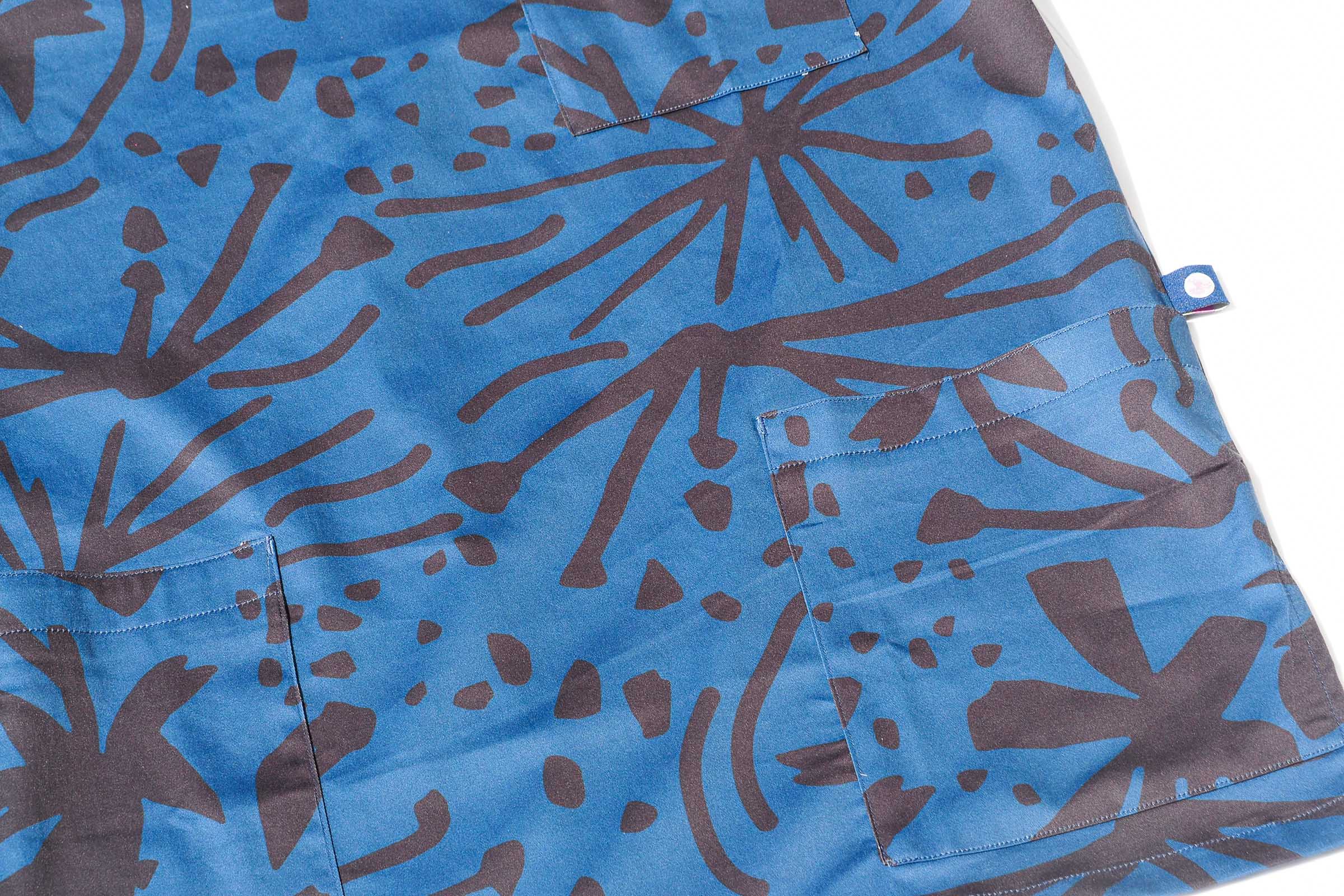 Bush – Midnight - Unisex Printed Scrub Top