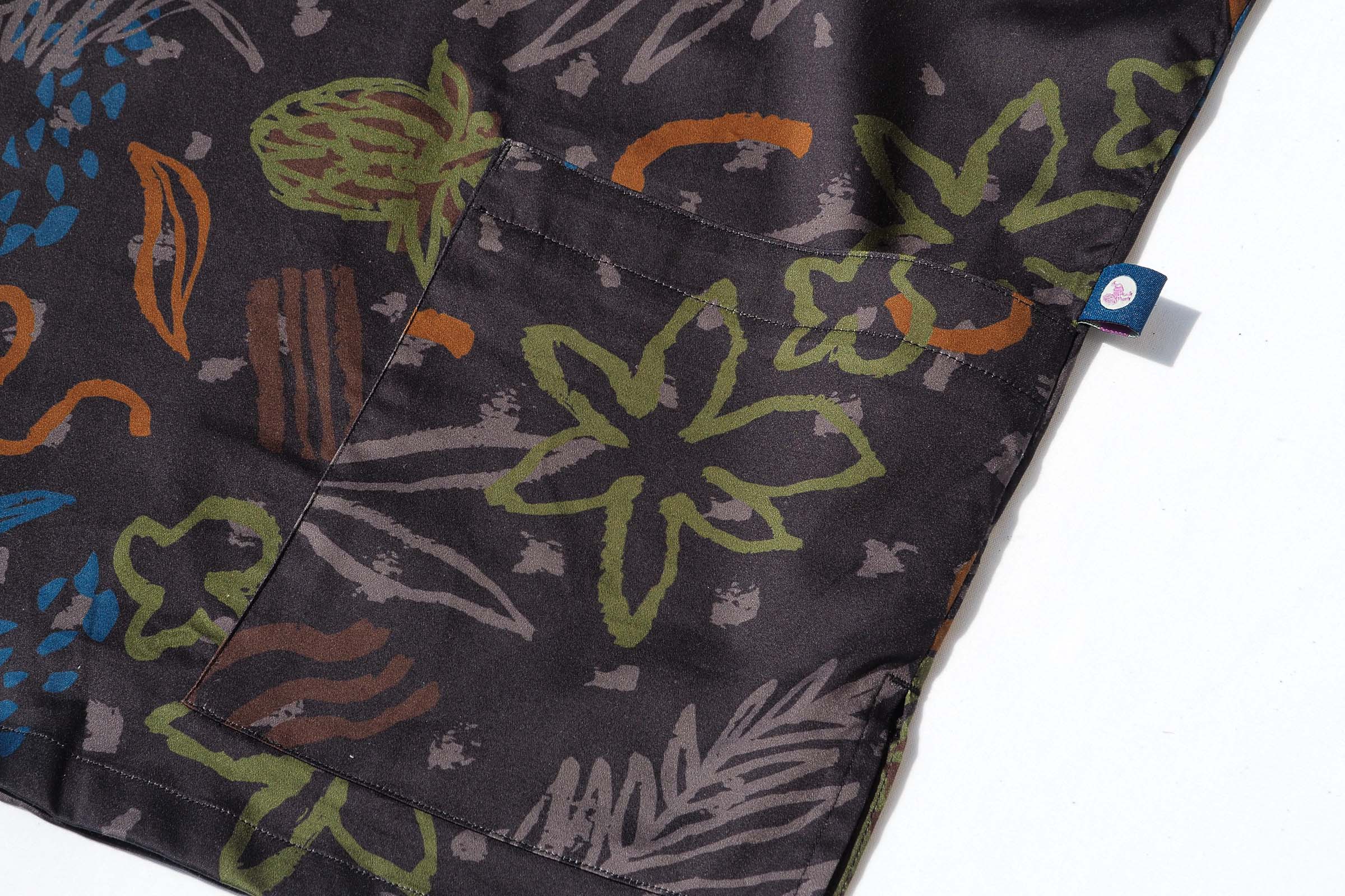 Wildflower - Unisex Printed Scrub Top
