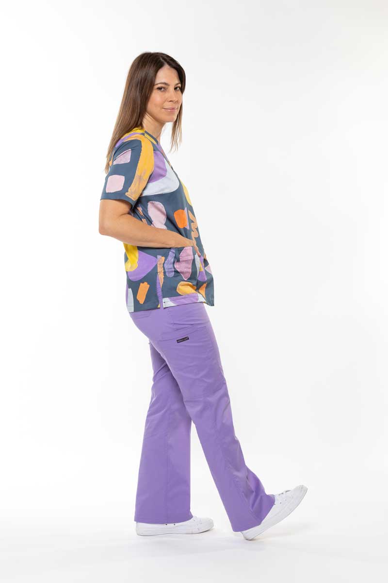 Landscape - Women's Printed Women's Scrub Top