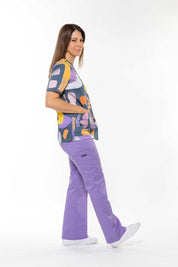 Landscape - Women's Printed Women's Scrub Top