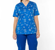 Bloomin' Aussies - Opal –  Women's Printed Scrub Top
