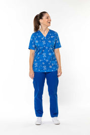 Bloomin' Aussies - Opal –  Women's Printed Scrub Top