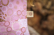 Seaside Healing by Daisy in Dots - Blush - Women's Printed Scrub Top