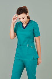 Women's Riley V-Neck Scrub Top